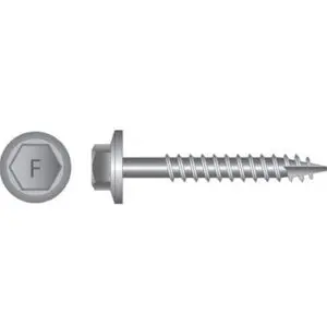 2g -11tpi x 35mm Hex W/F No Neo T17 Screw Stainless Steel T304 250)