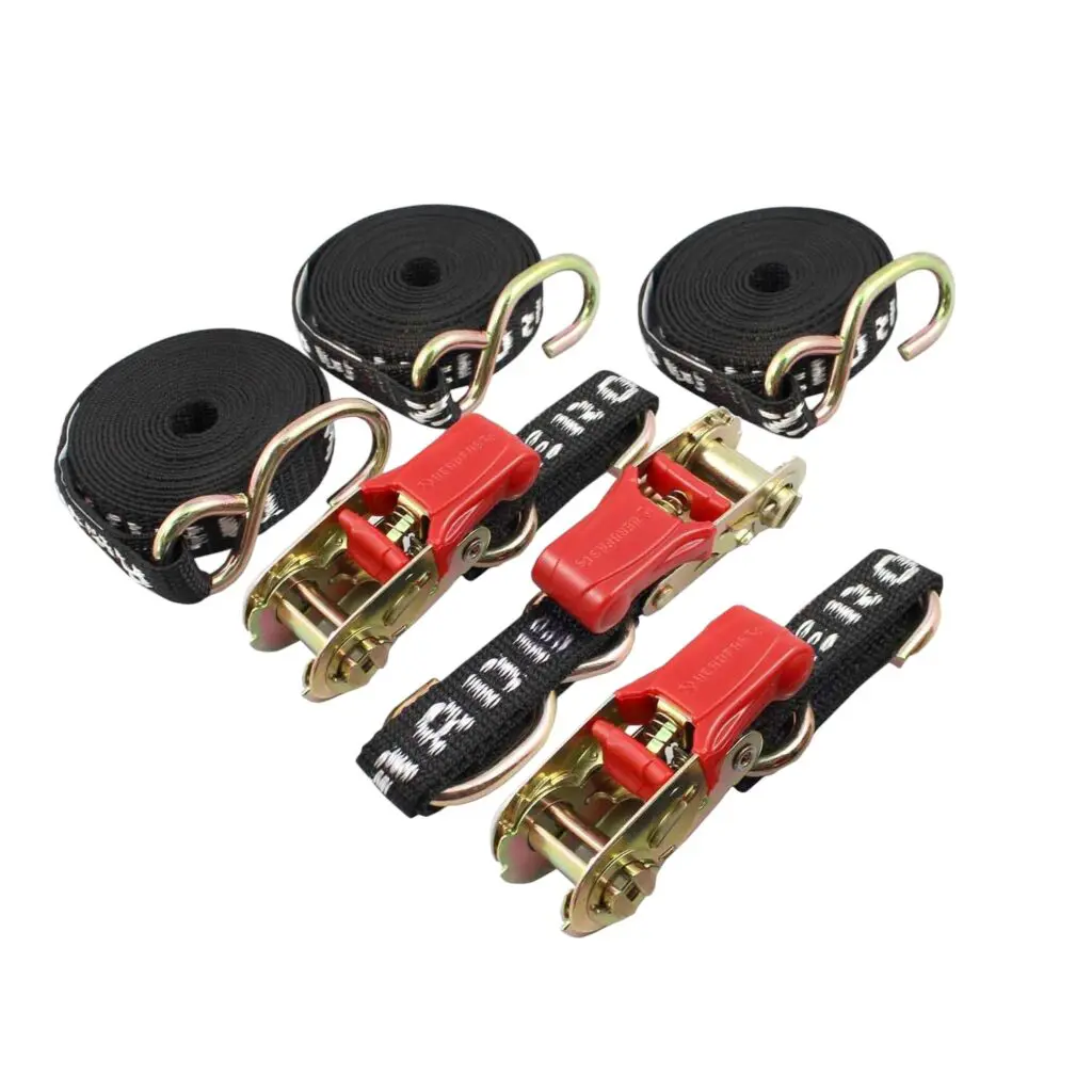 Tiedown Triple Pack Fastlock 4M x 25mm