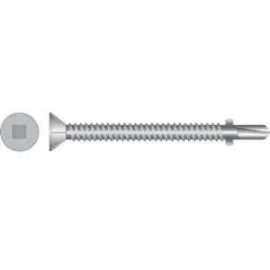 10g-16 tpi x 75mm CSK Square Wingtek Self-Drilling Class 4 (Jar 50)