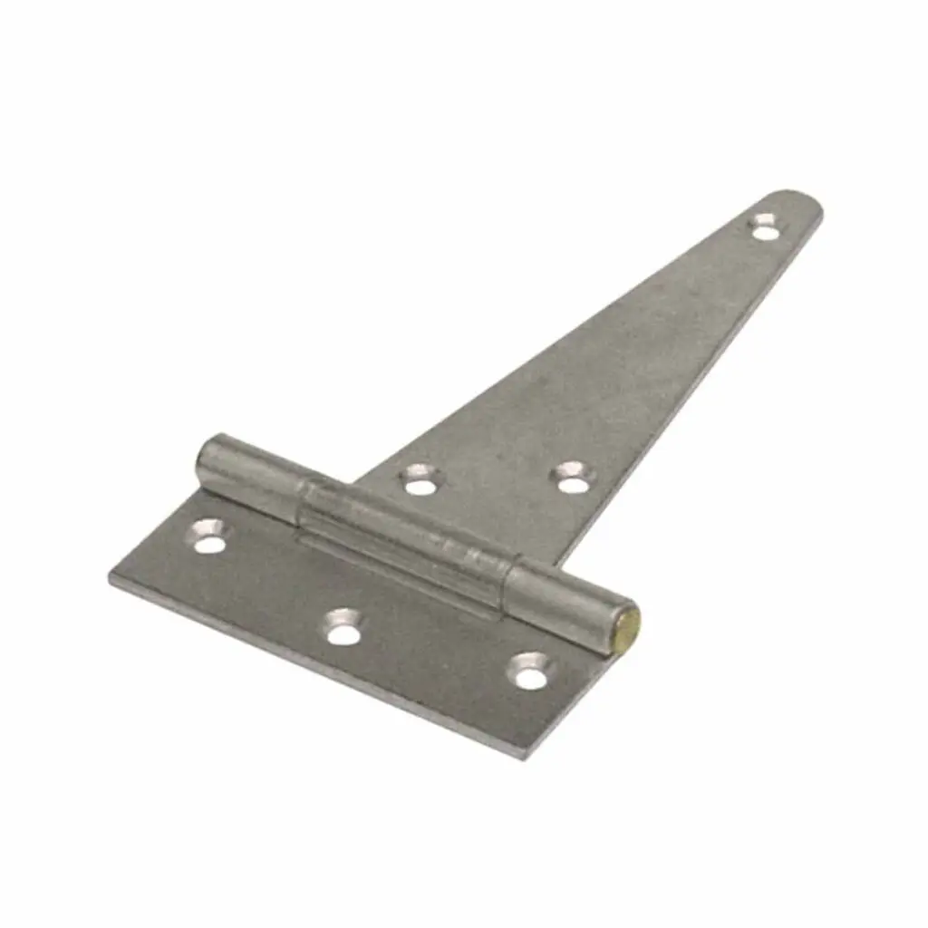 Tee Hinge 250mm Galv - Brass Pin