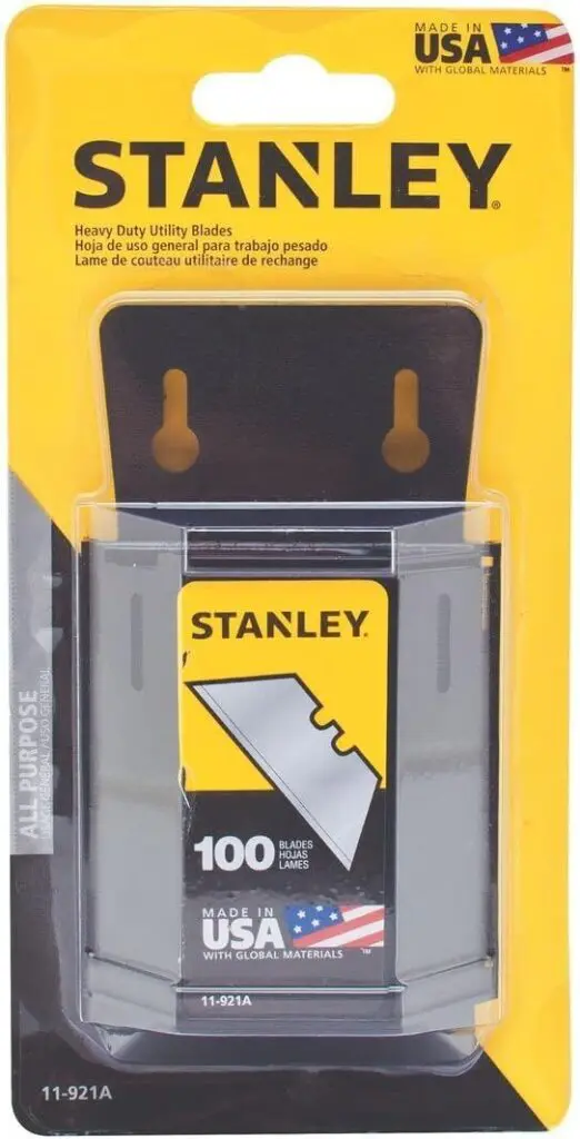 Knife Blade Dispenser 100 Blades Stanley