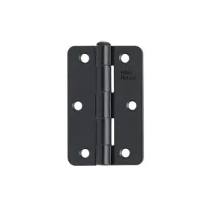 Matt Blk Hinge Loose Pin Butt 90 x 60 x 2mm