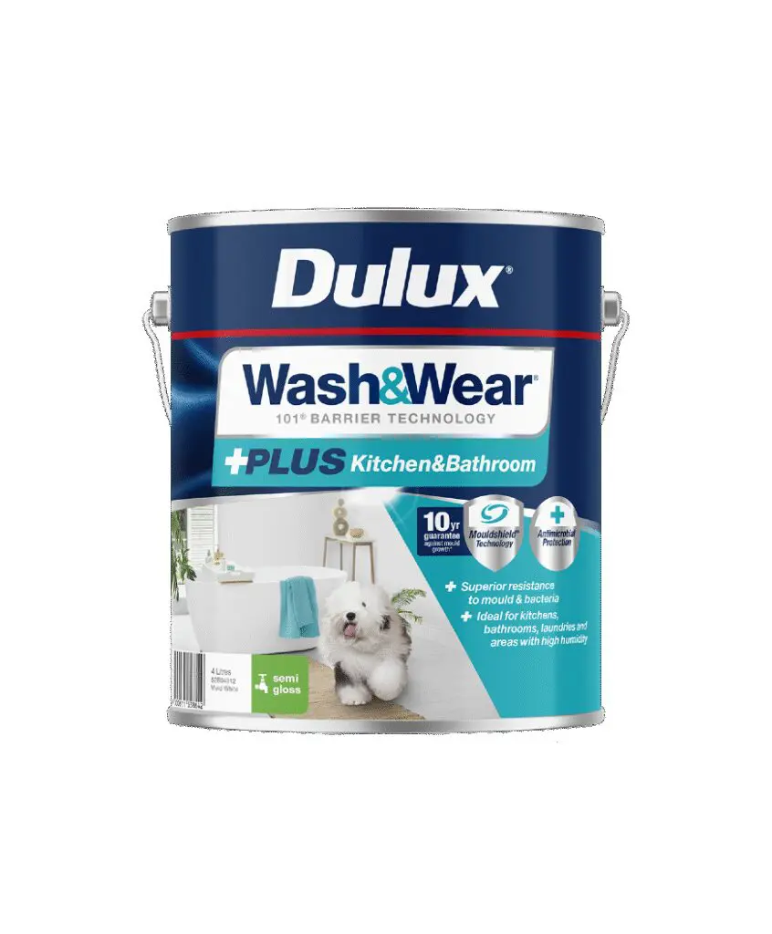 Dulux W&W Kit & Bath S/Gls 4L