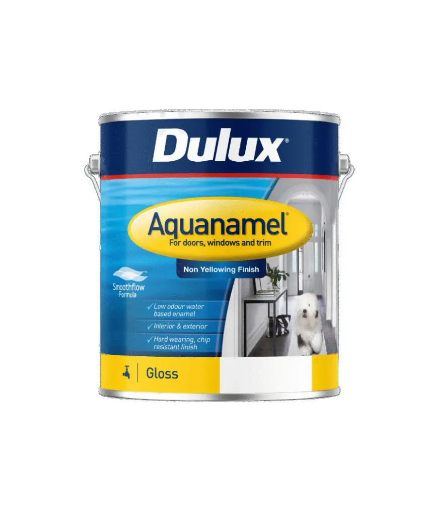 Dulux Aquanamel Gloss Vivid White 500ml