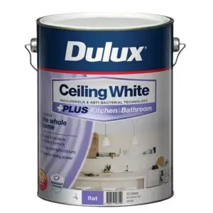 Dulux Ceiling Plus Kit & Bath Wht 4L