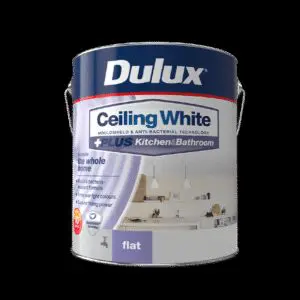 Dulux Ceiling Plus Kit & Bath Wht 4L