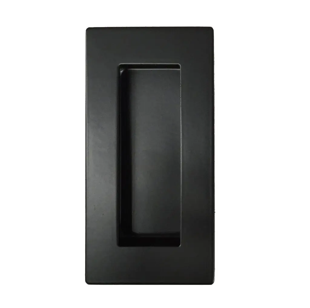 Matt Black Flushpull Sq Conc Fix