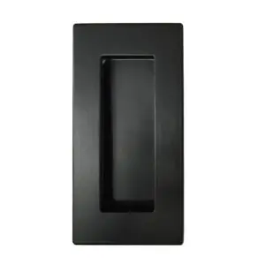 Matt Black Flushpull Sq Conc Fix