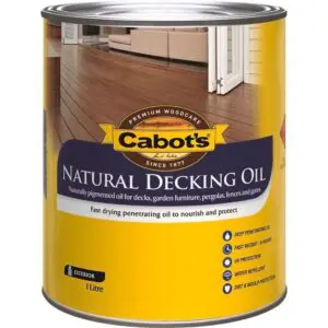 Cabots Natural Decking Oil Kwila 1L