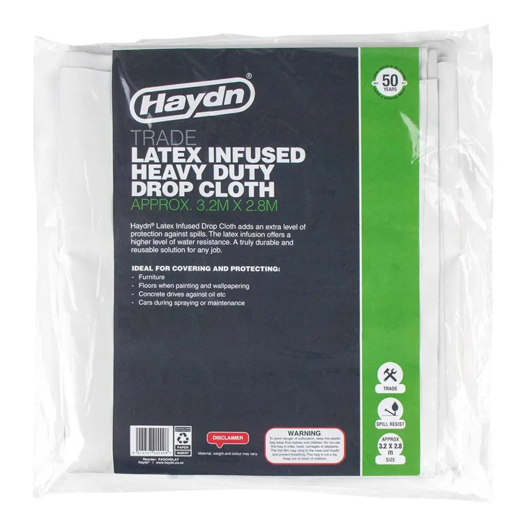 Haydn Latex H/D Drop Cloth 12 x 10
