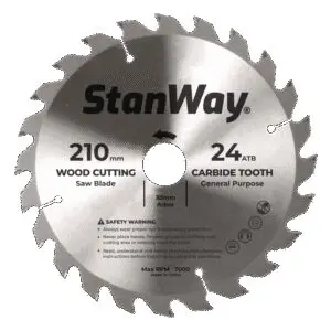Stanway Circ Saw Blade 210 x 30 24T