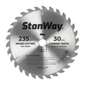 Stanway Circ Saw Blade 235 x 25 30T