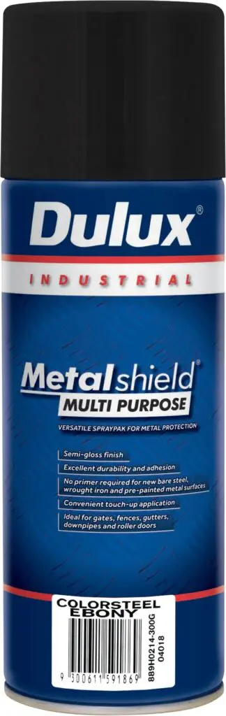 Dulux Metalshield Mpurp Spak 300G Ebony