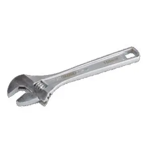 Chrome Plated Adjustable Wrench 150mm