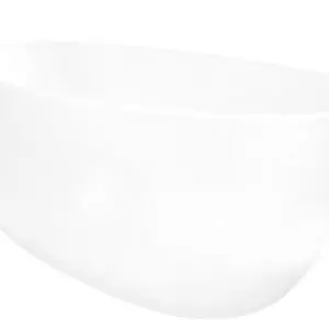 Dublin 1650 Freestanding Bath Matt White Includes White Pop Up Waste