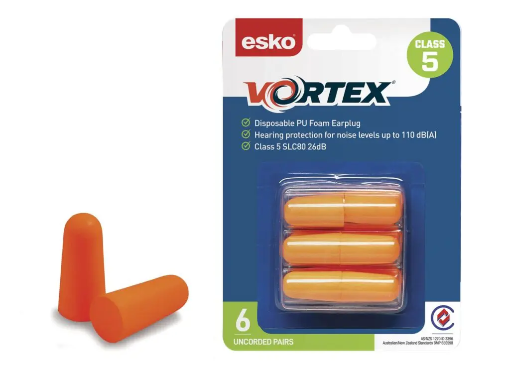 Esko Disposable Ear Plugs Class 5 Pkt 6