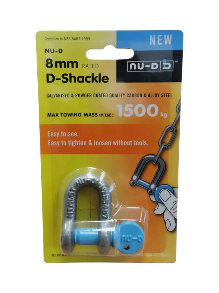 8mm D Shackle - ITM Stratford