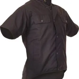 Caution Oil Skin Short Sleeve Brown