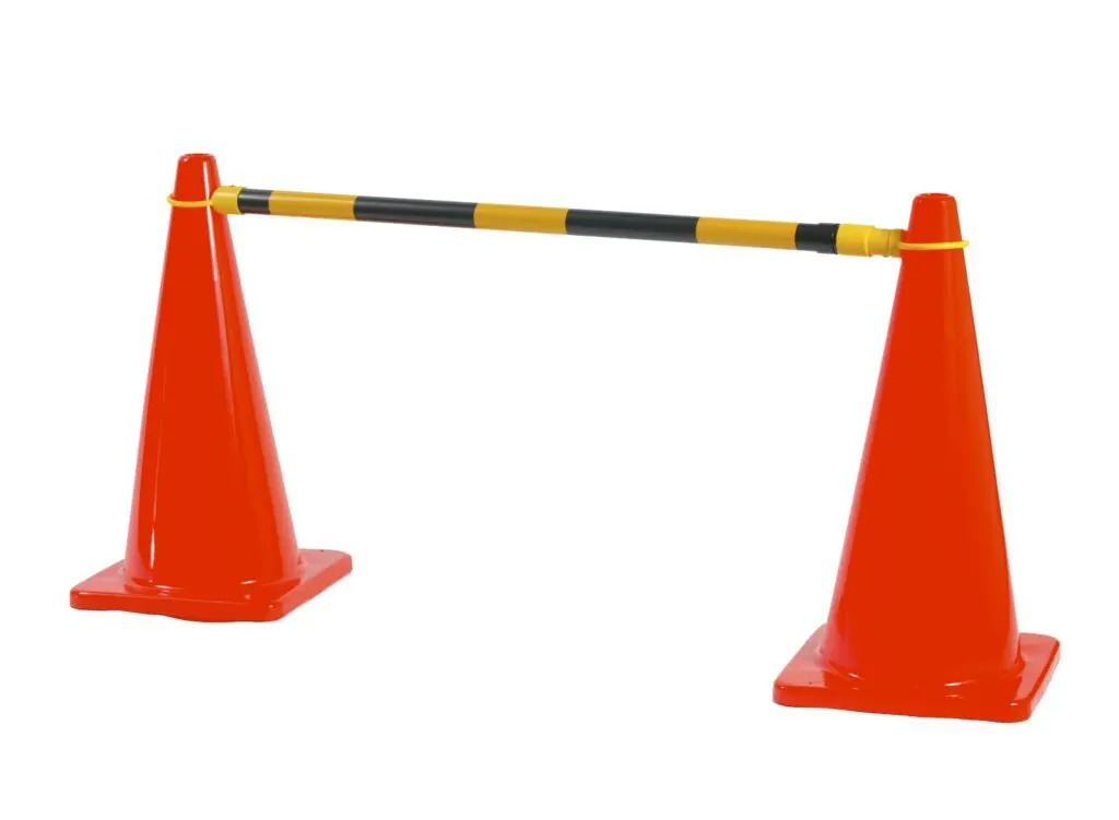 Extendable Cone Barrier Bar
