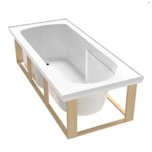 Clearlite Kahlo Bath 1800 Framed with Up-Stands