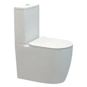 Robertson Uno O/H CC BTW Toilet Suite Thin Seat
