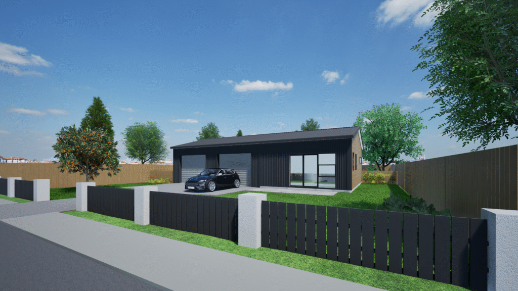 One Bedroom Gable Timber Option