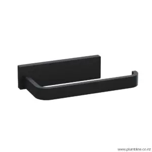 Como Toilet Roll Holder Matt Black