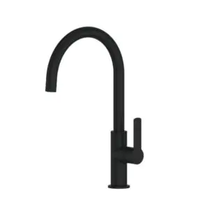 Astro ll Gooseneck slim Sink Mixer BLK
