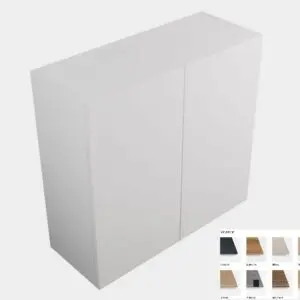 VCBC 750 Laundry Wall Cupboard Melamine Double Door