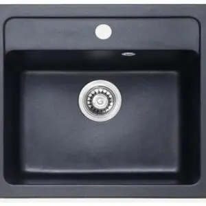 Black Granite Sink 1B 570X500