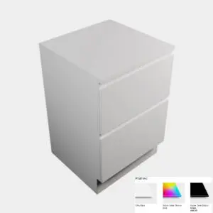 VCBC 600 Laundry Cabinet Painted White