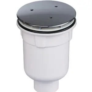 Aquaknight Waste Bottom Exit Chrome