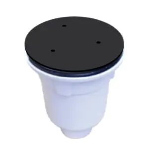Aquaknight Waste Bottom Exit Black