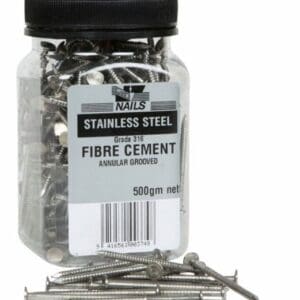 40 x 2.8 Stainless Steel Fibre Cement 40 x 2.8 Stainless Steel Fibre Cement Nails 500g Nails