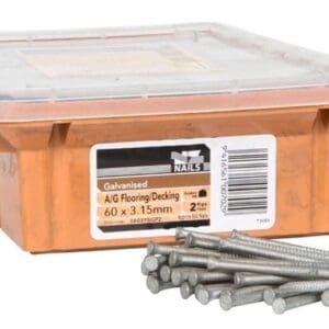 60 x 3.15 Galv Flooring/Decking Nails 2kg