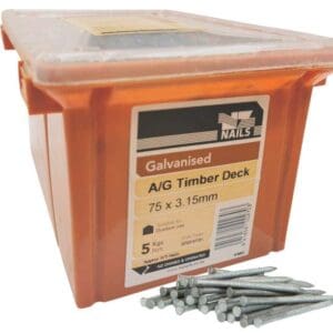 75 x 3.15 Galv Decking Nails 5kg