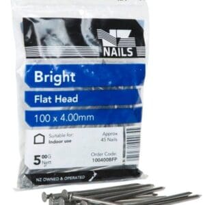 100 x 4.0 F/H Bright 500g Nails