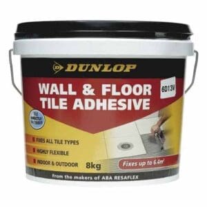 Dunlop Wall & Floor Tile Adhesive 8kg