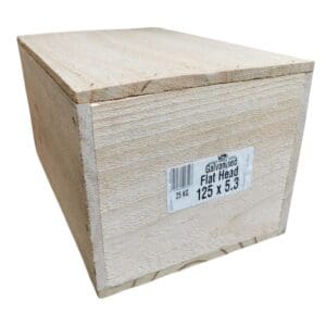 125 x 5.3 Galv Flat Head Nails 25kg
