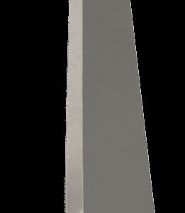 Alum 90Deg Ext Corner Soaker 135mm Linea