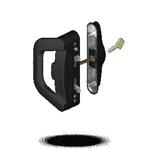 Lockwood Sliding Door Handle With Snib