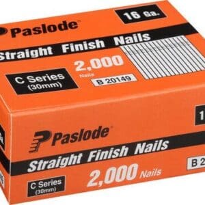 Paslode Pneu 30mm Strait Brads Pkt 2000