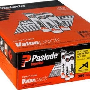 Paslode Imp 90mm Galv Val/Pack 3000 Cells