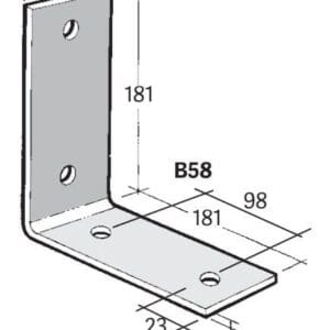 B58 Angle Bracket