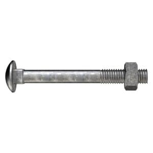 Coach Bolts Galv M10 x 65