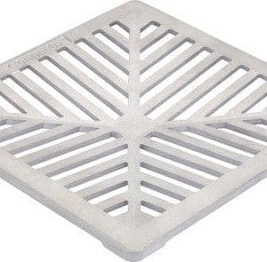 Connecto Trade Grate 250mm sq aluminium