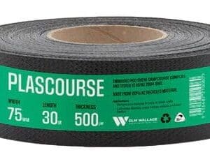 Plascourse 75mm x 30M