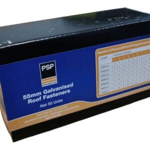 PSP Galv Roof Fasteners 55mm Box 50