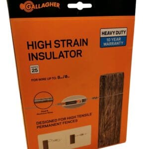 Insulator High Strain White 25Pk