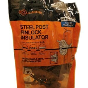 Insulator Steel Post Y Pinlock 10Pk